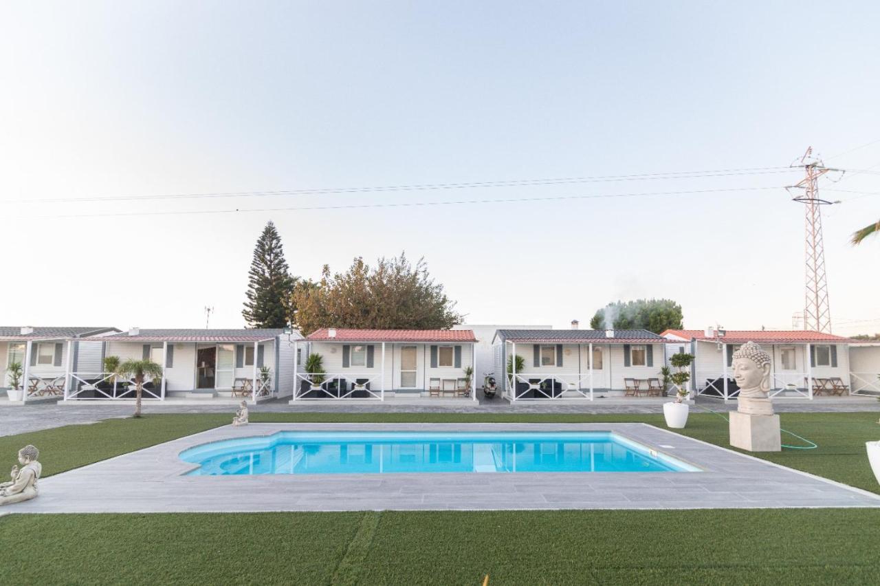 Bungalow con vistas al jardín